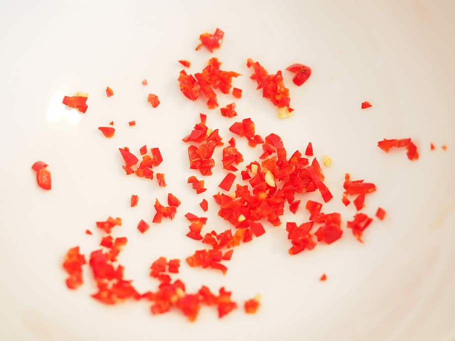 Chili, Sharp, Spice, Pepperoni, red, paprika, eat, fiery, cut HD wallpaper