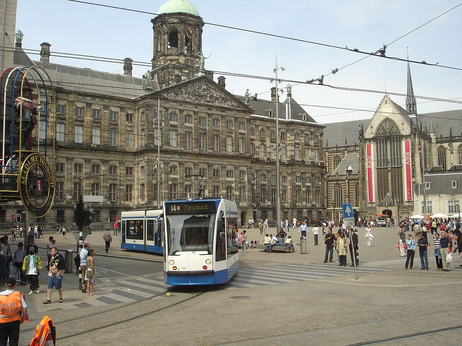 Train, Museum, Plaza, Dome, building exterior, architecture HD wallpaper