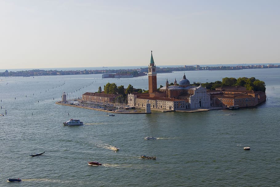 venice, italy, architecture, channel, old houses, city, monument, HD wallpaper