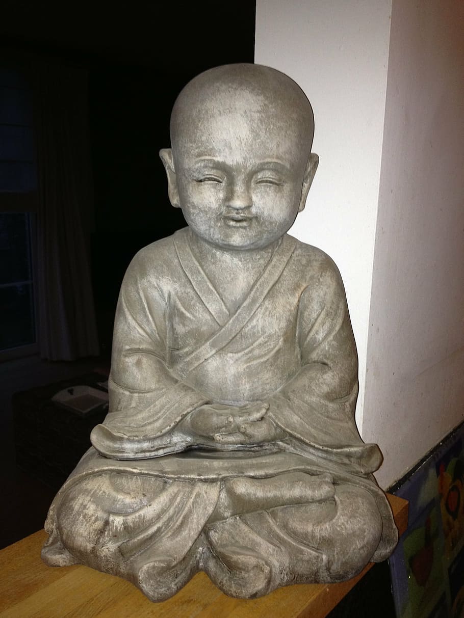 buddha, meditation, sitting, statue, buddhism, religion, sculpture HD wallpaper