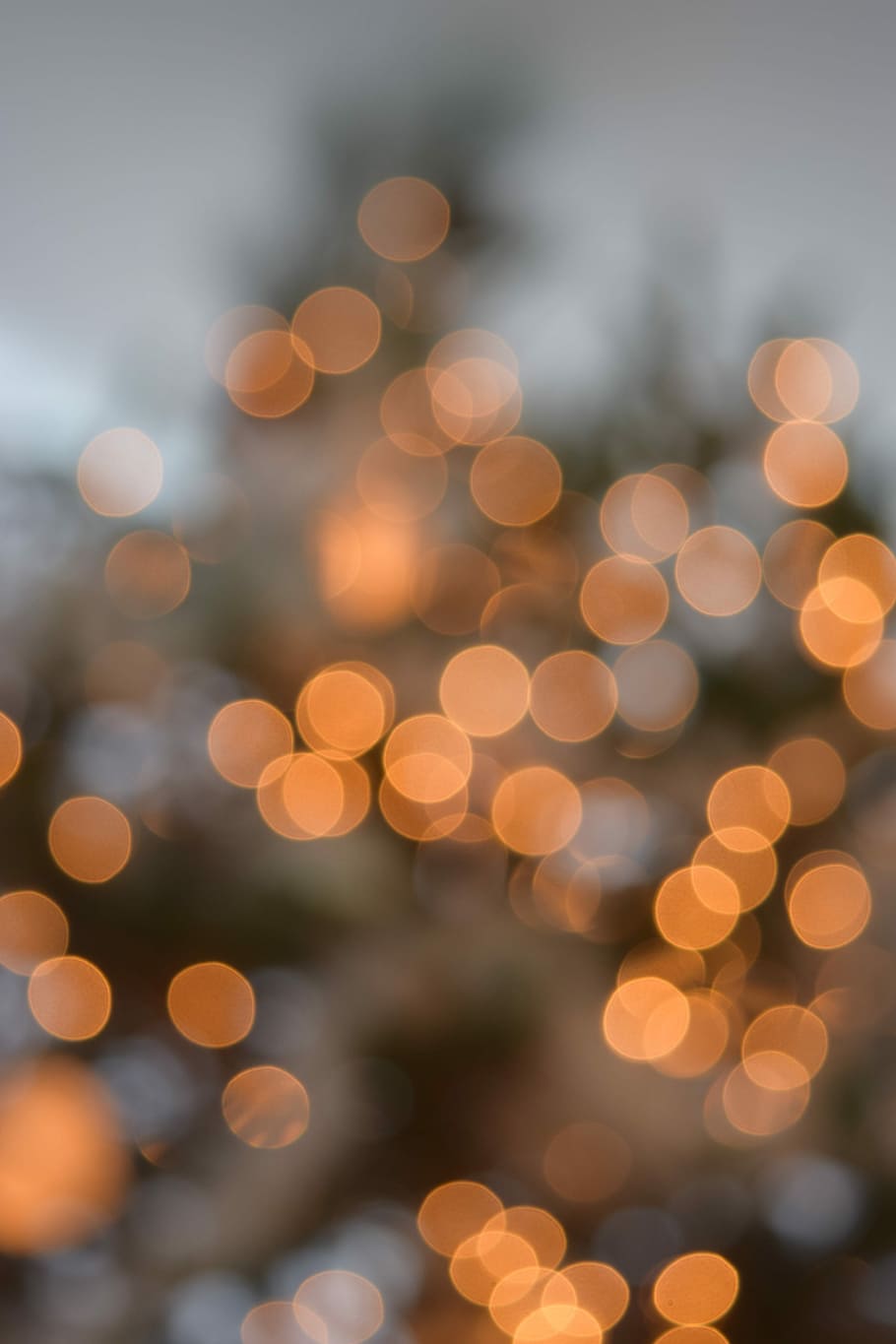 bookeh lights, bokeh, gold, round, dots, illuminated, defocused HD wallpaper