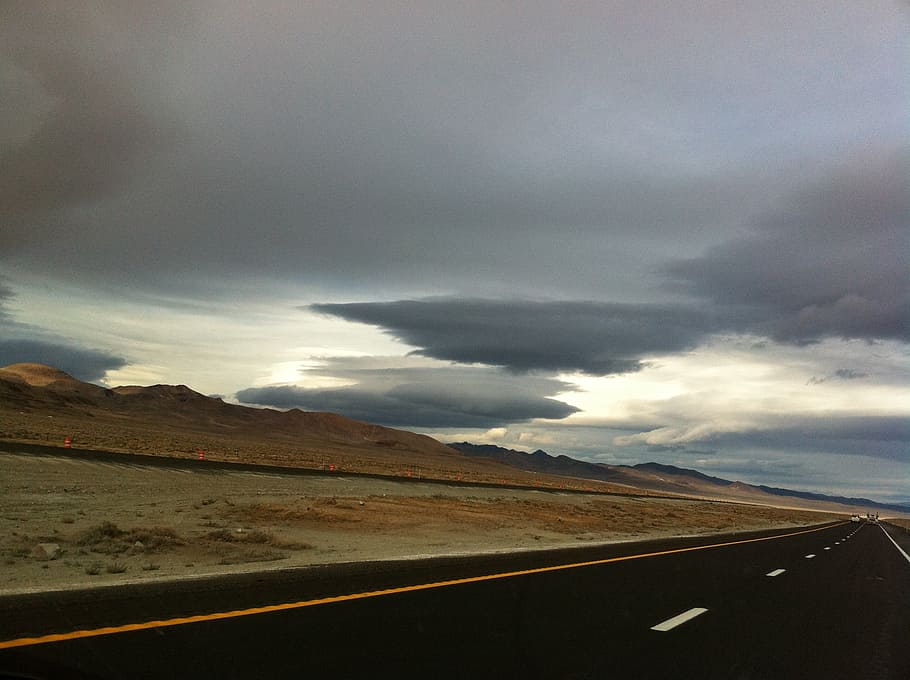 highway, outside, landscape, wilderness, scenery, natural, outdoor HD wallpaper
