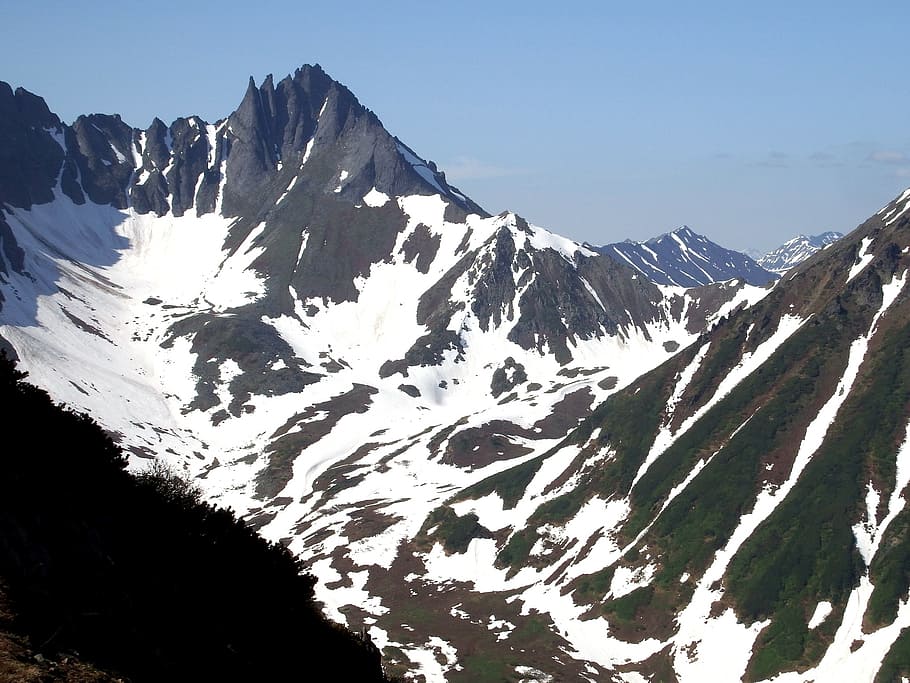 mountains, ridge, climbing, open space, highlands, height, tourism HD wallpaper