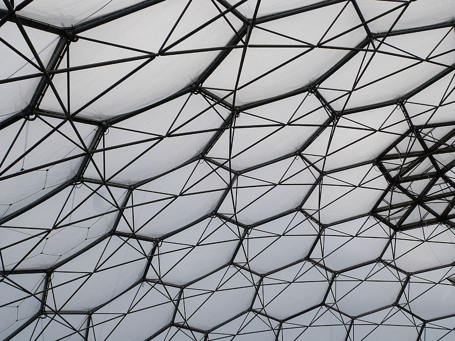 expression, steel, pattern, geometric, futuristic, architecture HD wallpaper