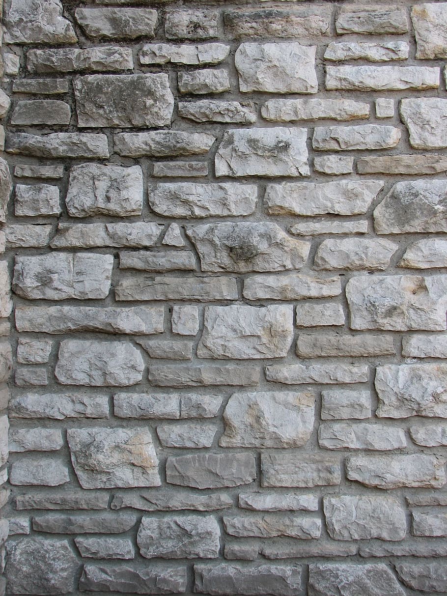 gray concrete bricks, Wall, Background, Hard, construction, cement