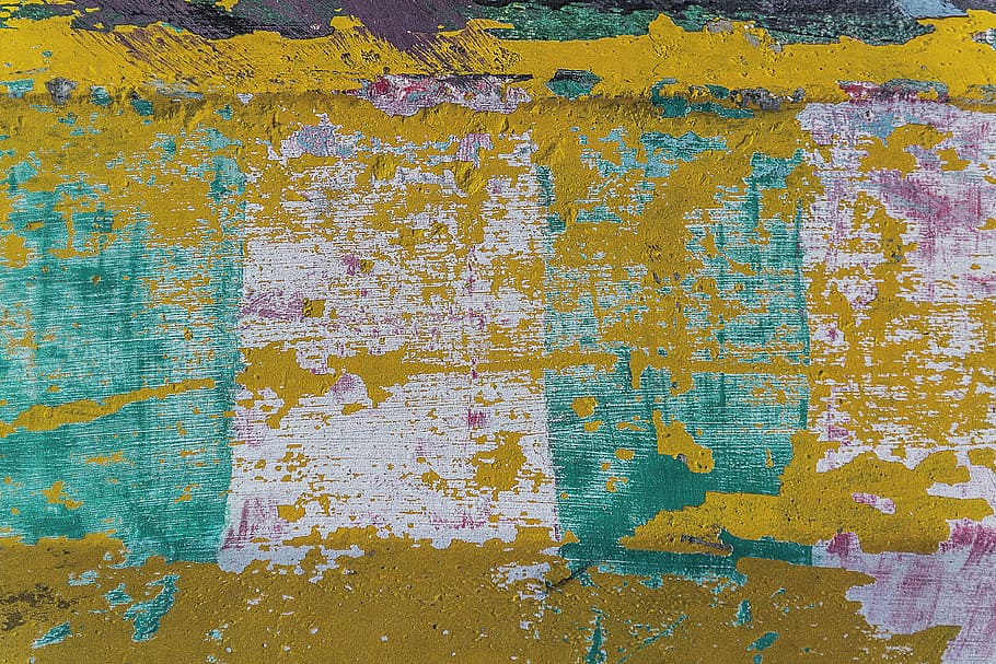 yellow, white, and pink abstract painting, background, texture HD wallpaper