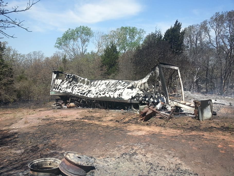 after the fire, fire damage, firefighting, logan, ashes, abandoned HD wallpaper