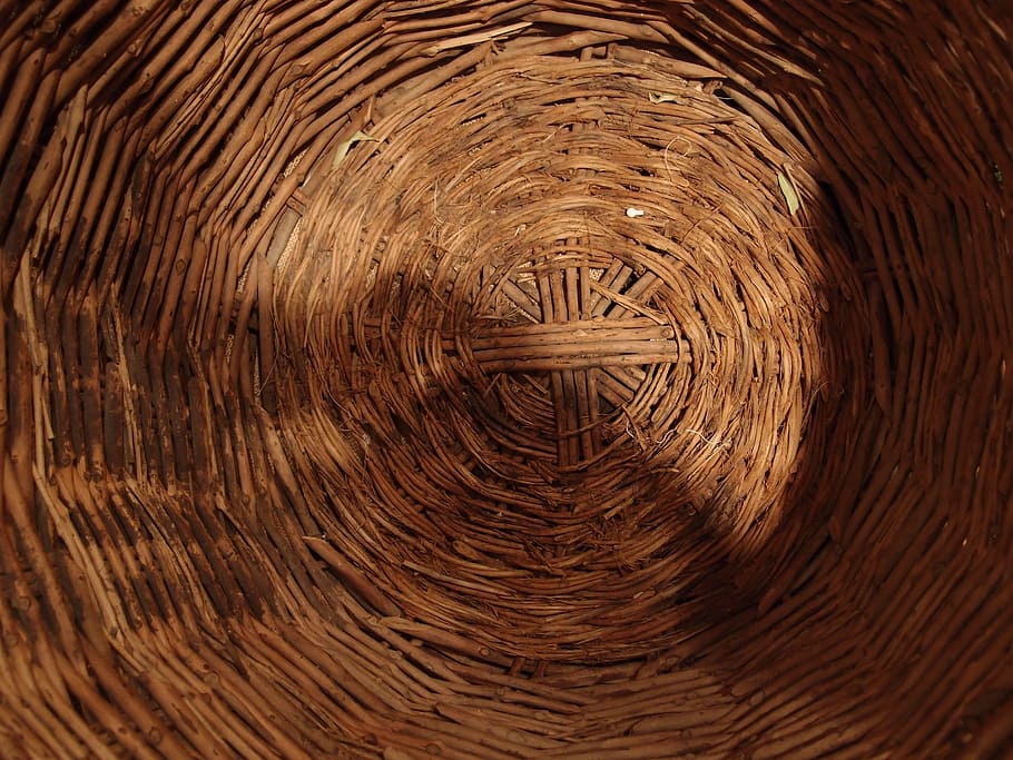 Basket, Wicker, Abstract, Crafts, traditional, backgrounds HD wallpaper
