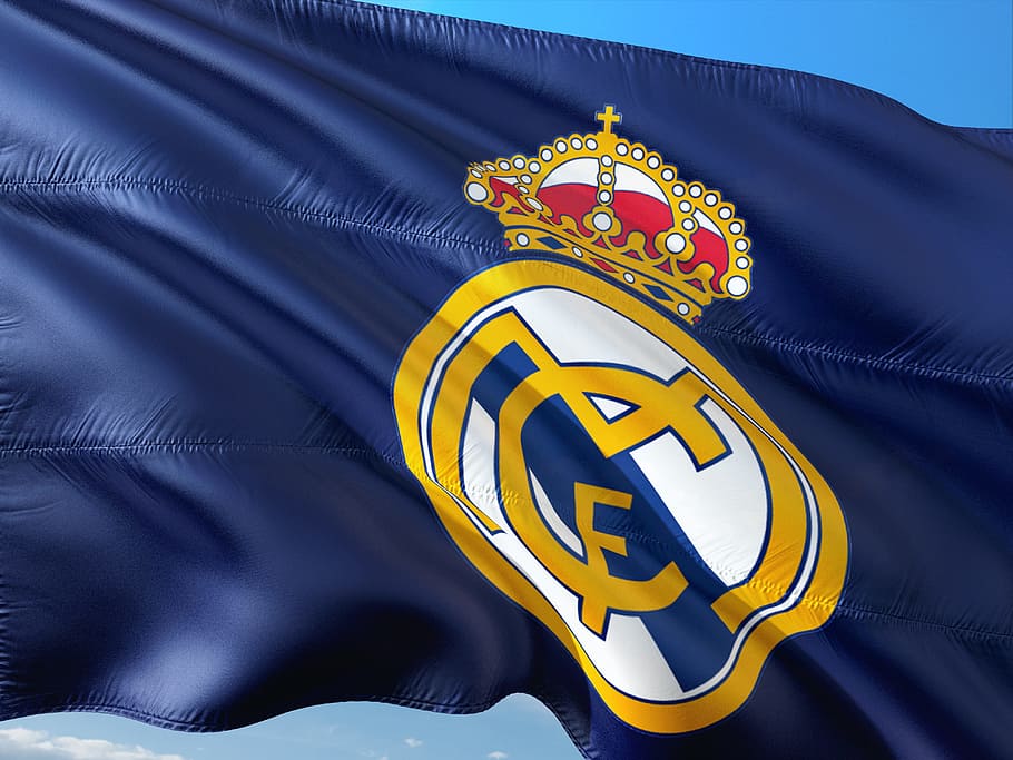 Real Madrid banner, football, soccer, europe, uefa, champions league, HD wallpaper