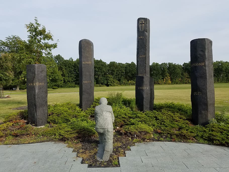memorial, armed forces, solider, usa, ohio, full length, one person HD wallpaper