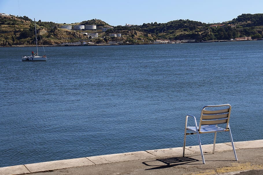 waiting, think, rio, chair, empty, tranquility, calm, peace HD wallpaper