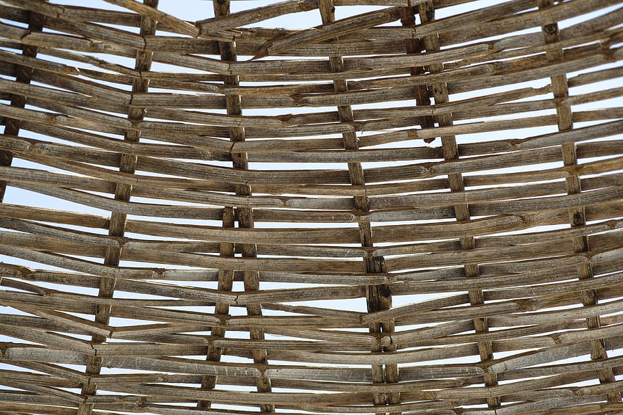 wire mesh, brown, abstract, sun visor, wood, design, decoration HD wallpaper