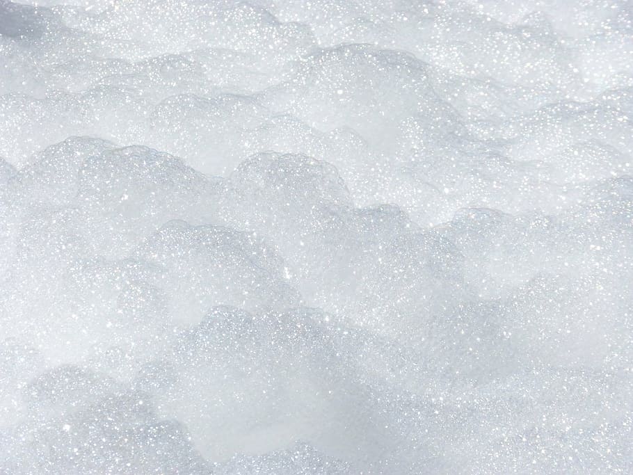 foam, background, texture, sparkling, snow, winter, backgrounds, HD wallpaper