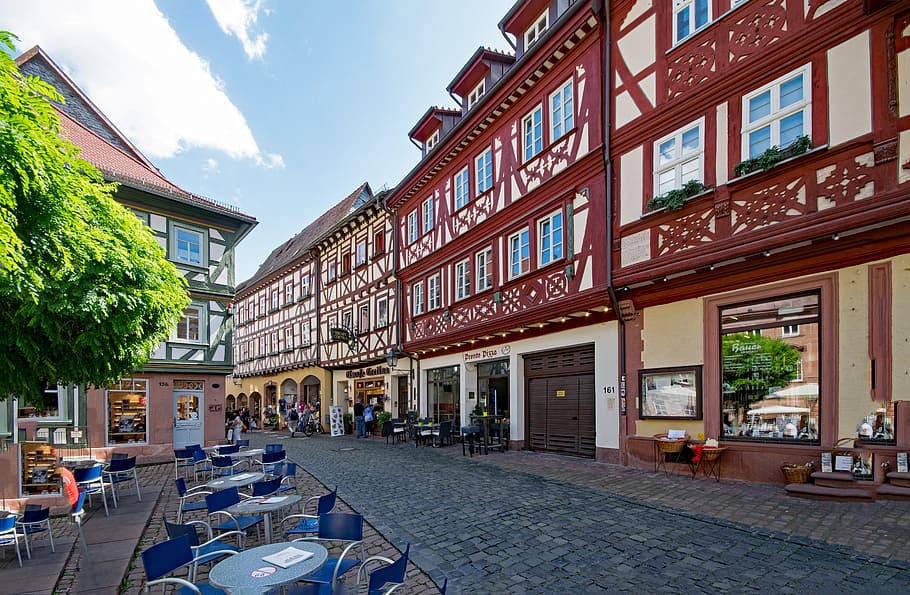 miltenberg, odenwald, bavaria, lower franconia, germany, old town