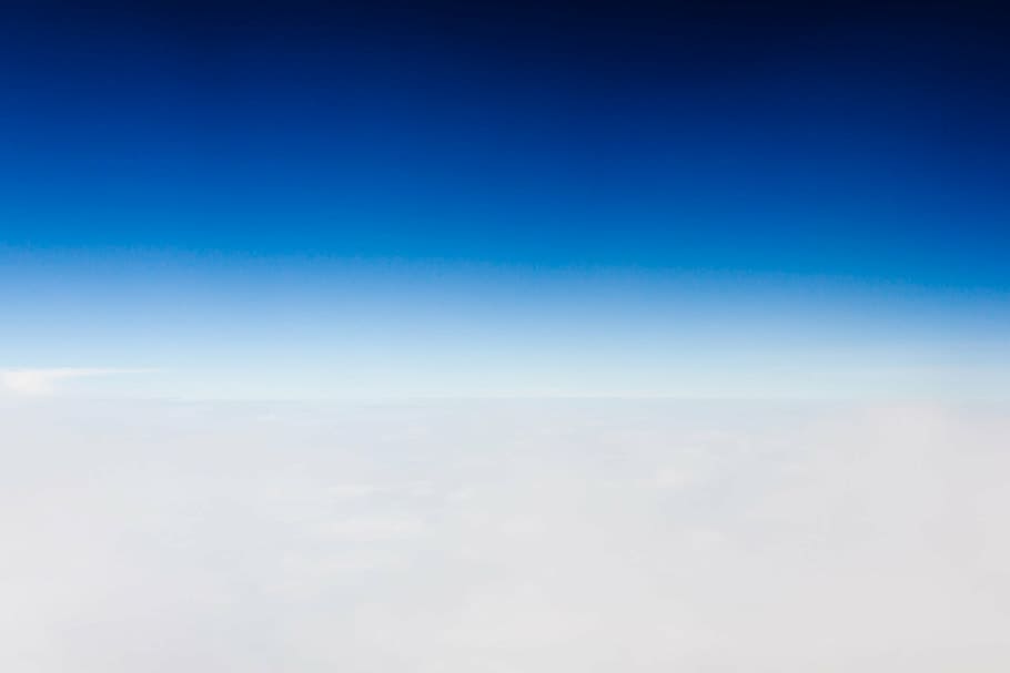 untitled, above, aerial, air, atmosphere, background, blue, clouds, HD wallpaper