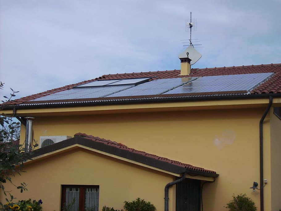 solar energy, solar thermal, pv, panels, renewable energies, HD wallpaper
