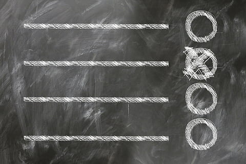 chalk written radio buttons, checklist, district, ring, about HD wallpaper