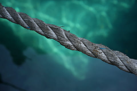 Worn Out, selective focus photography of gray rope, fiber, string HD wallpaper