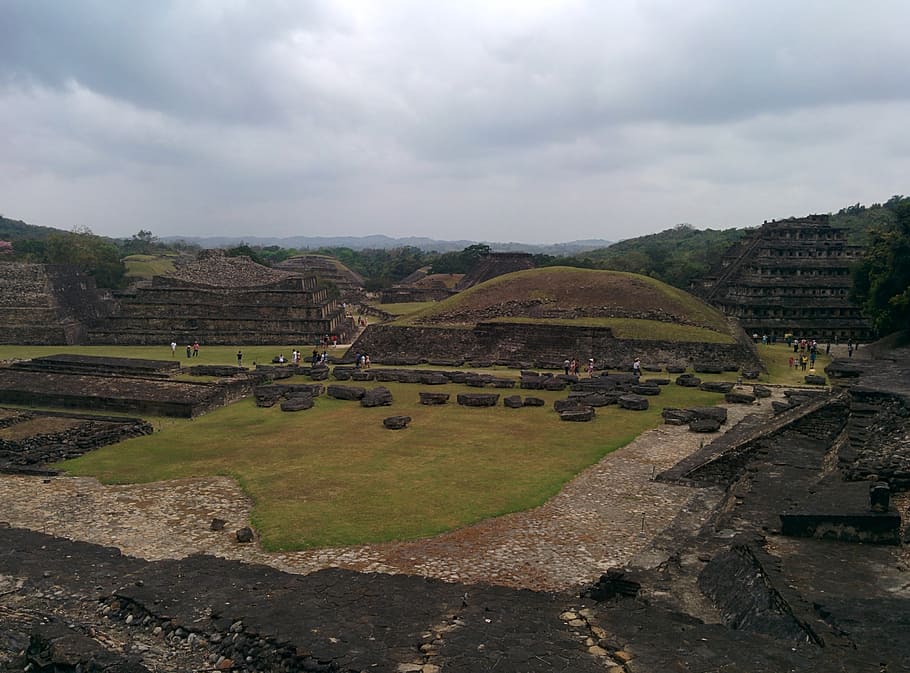 tajin, pyramid, mexico, el tajin, mayan, aztec, inca, history, HD wallpaper