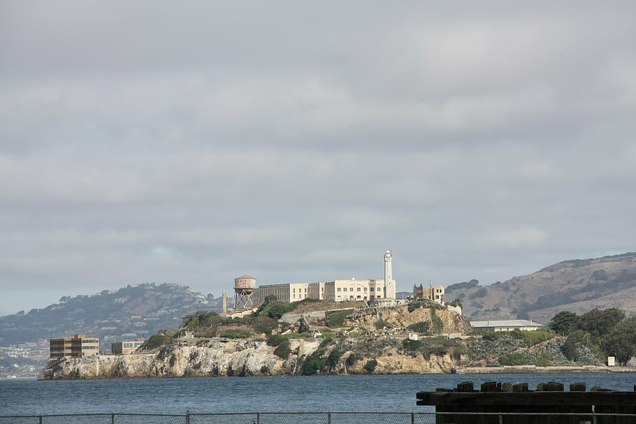 alcatraz, san francisco, prison, bay, escape, built structure, HD wallpaper