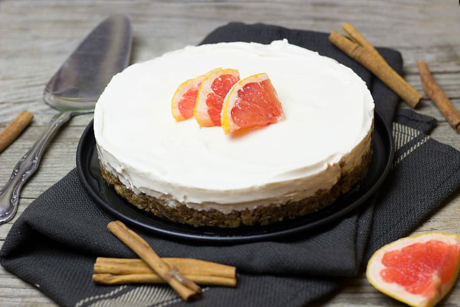 Cake, Grapefruit, Cinnamon, Bake, delicious, sweet dish, dessert HD wallpaper