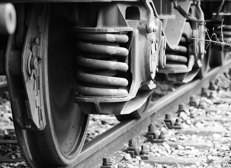 Wheels, Train, Railway, Rail Traffic, metal, seemed, track
