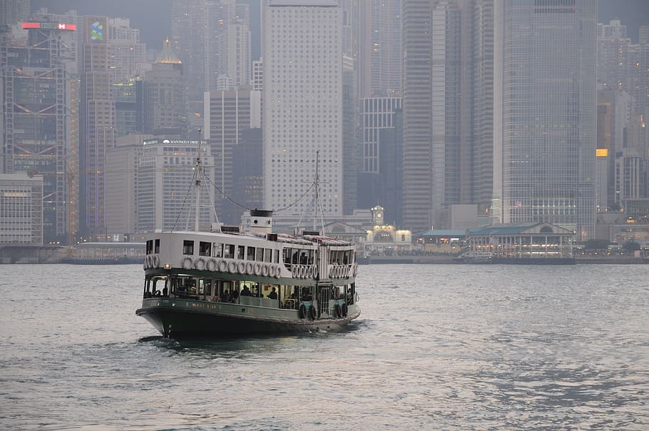 HD wallpaper: star ferry, hong kong renowned, transportation, nautical ...