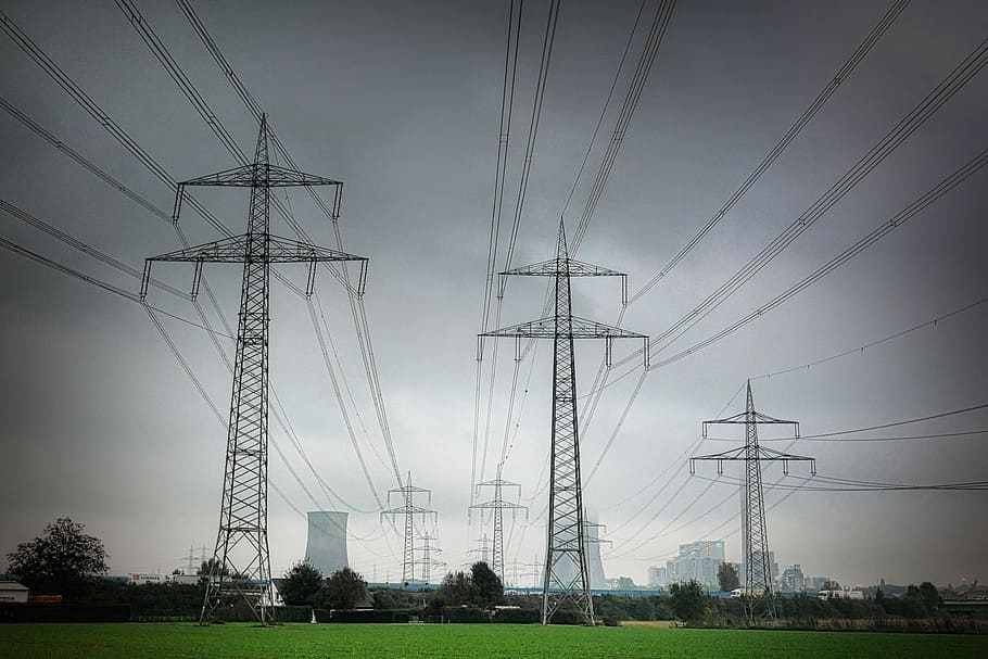 electricity, voltage, performance, wire, energy, high voltage HD wallpaper