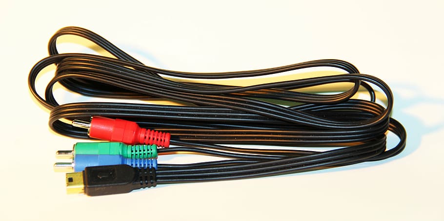 cable, camera, phono, connection, technology, computer cable HD wallpaper
