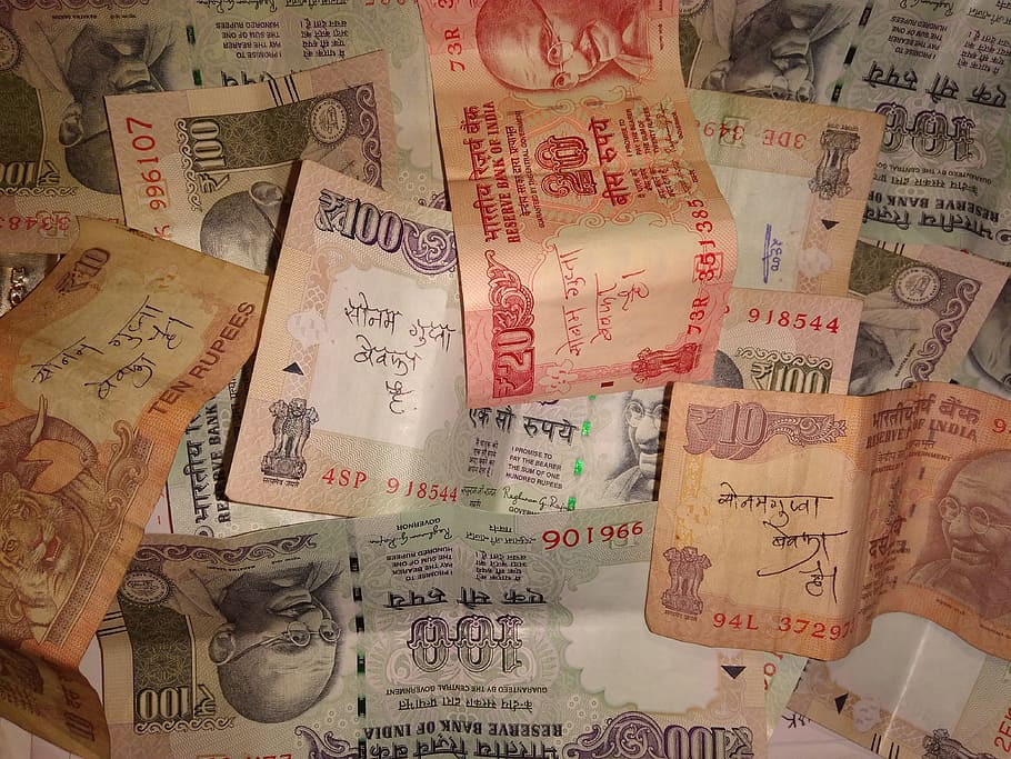 Indian Currency, Currency, Money, Rupees, paper Currency, finance