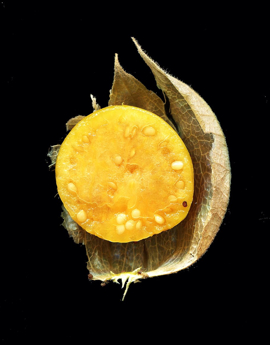 fruit, scanners, ripe, studio shot, food, food and drink, black background HD wallpaper