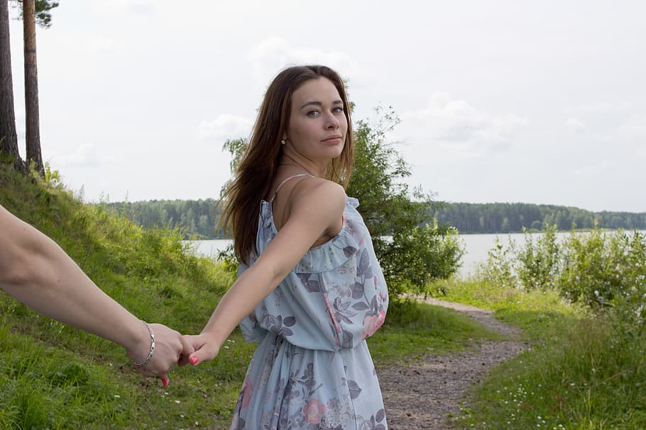 road, summer, young adult, plant, young women, leisure activity HD wallpaper