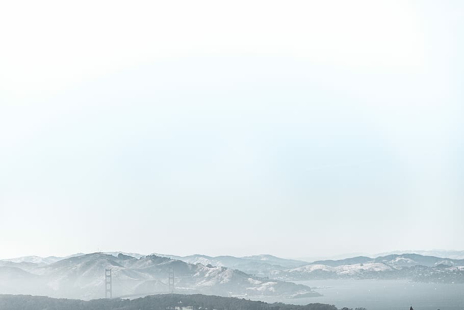 snow covered mountain, mountains panoramic photography, sky, cloud HD wallpaper