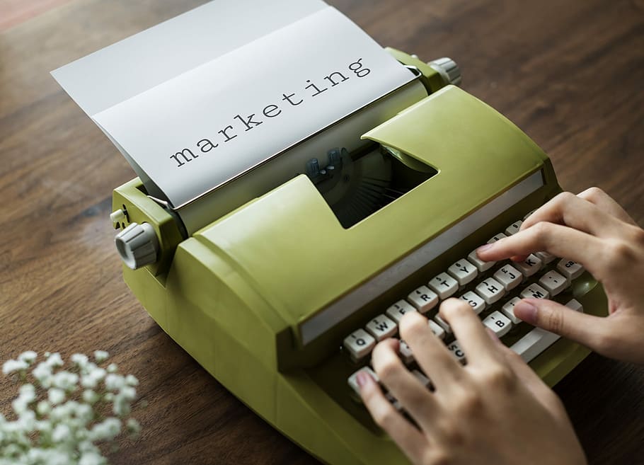 HD wallpaper: person typing on typewriter, business, paper, analog,  analogue | Wallpaper Flare
