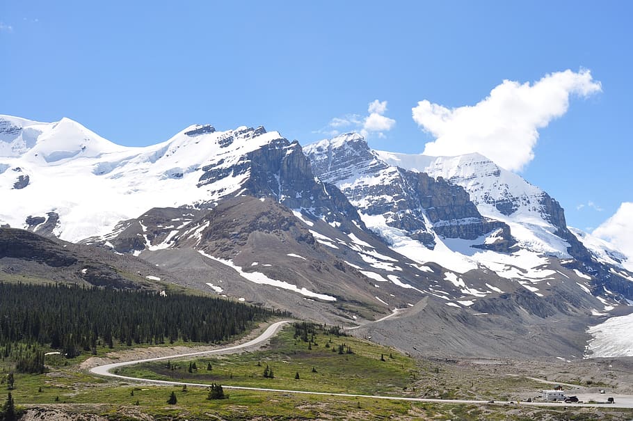 mountain, snow, banff, scenics - nature, environment, beauty in nature HD wallpaper