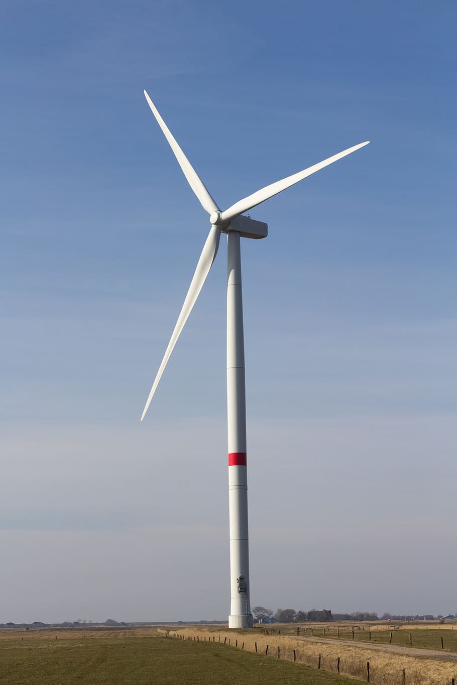 white windmill on field during daytime, Pinwheel, Wind Power