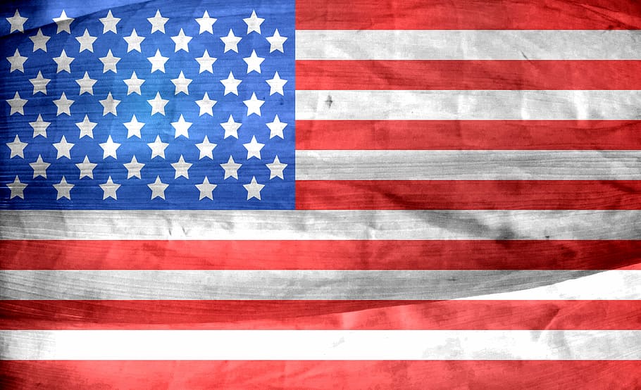 US flag photography, american, united states, dom, democracy