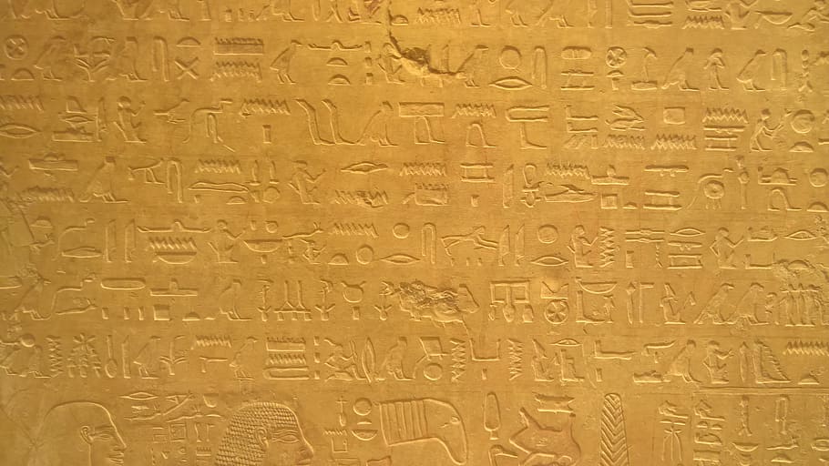 egypt, hieroglyph, ancient egypt, hieroglyphs, egyptian temple, HD wallpaper