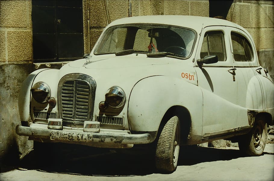 aleppo, syria, car, old, front, classic, oldtimer, vehicle HD wallpaper