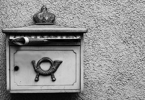 wall mounted gray newspaper box, Mailbox, Old, Post, Letter HD wallpaper