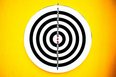 dart, round, target, dartboard, game, circle, center, dartskive HD wallpaper