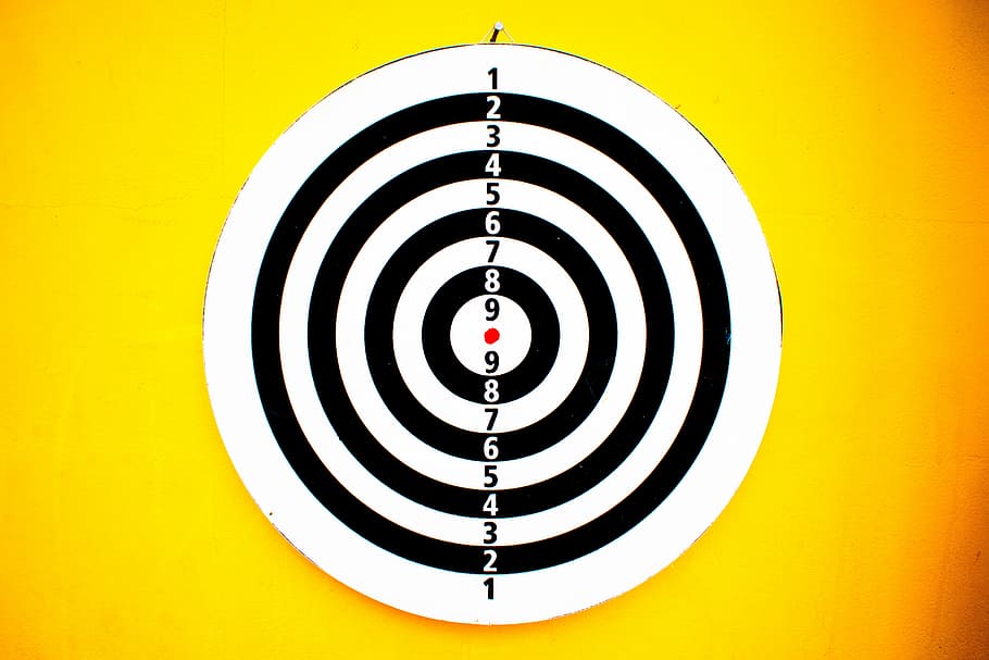 dart, round, target, dartboard, game, circle, center, dartskive HD wallpaper