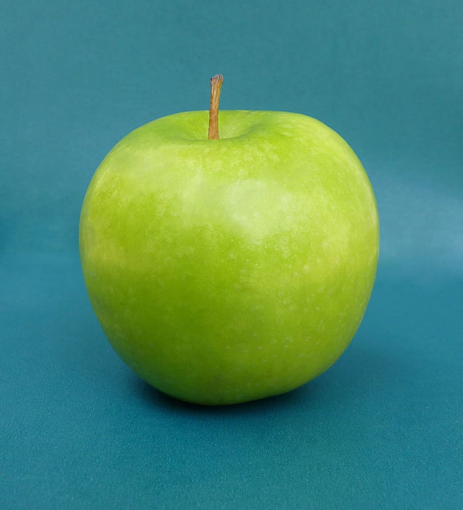 green, apple, granny smith, fruit, juicy, fresh, eat, food HD wallpaper