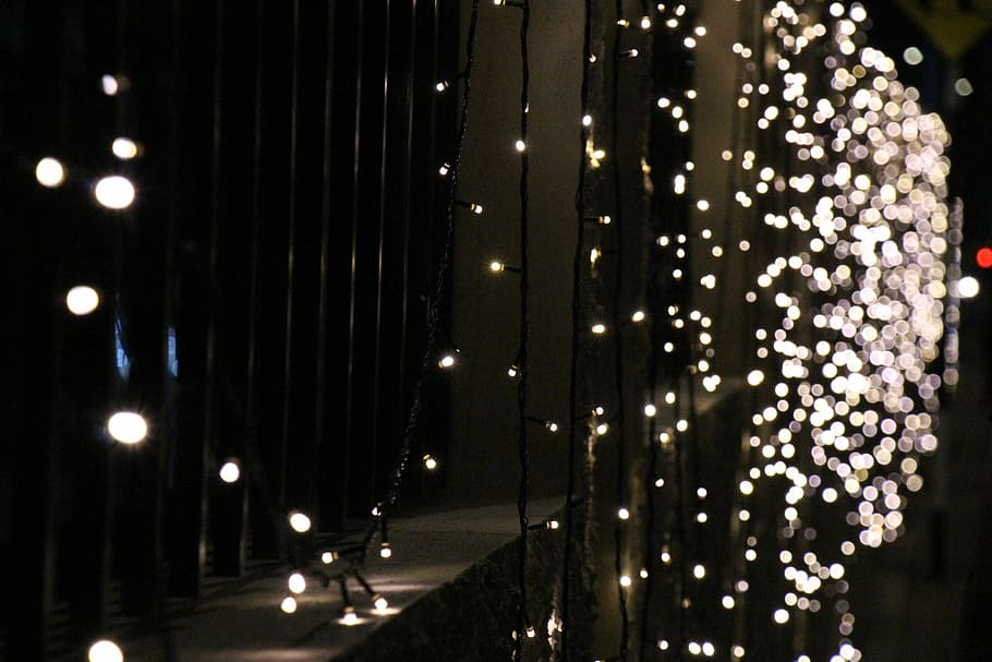 Decoration, Light, Street, bright, celebration, decorative HD wallpaper