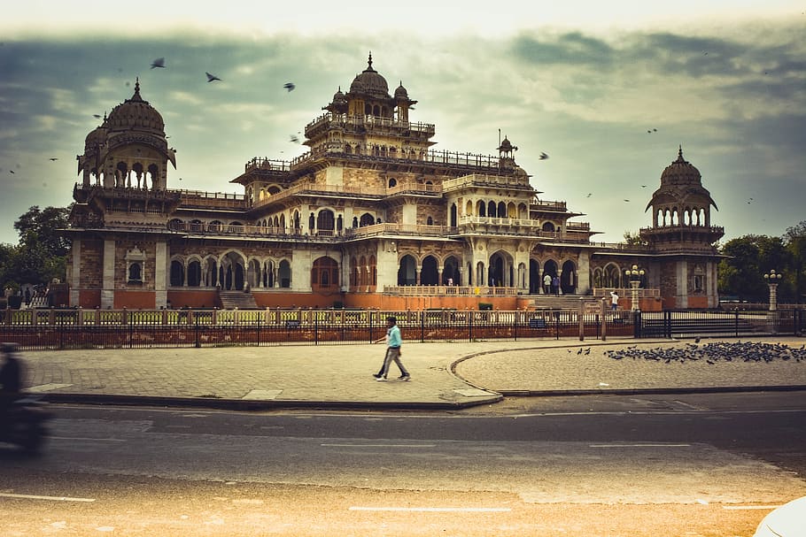 Hd Wallpaper: Jaipur, Rajasthan, India, Structure, Pink City, Maharaja