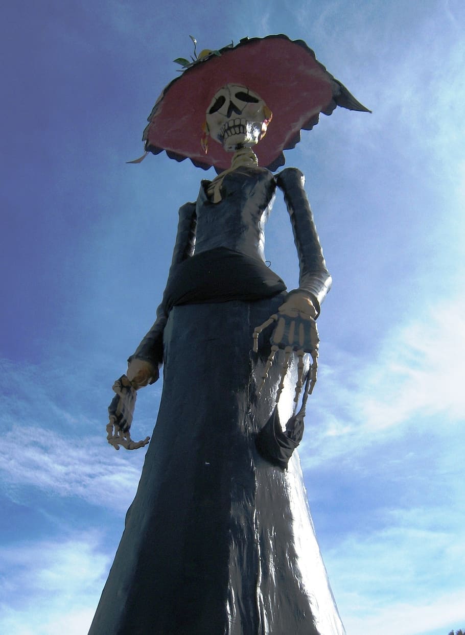 day of the dead, mexico, skull, skeleton, popular festivals