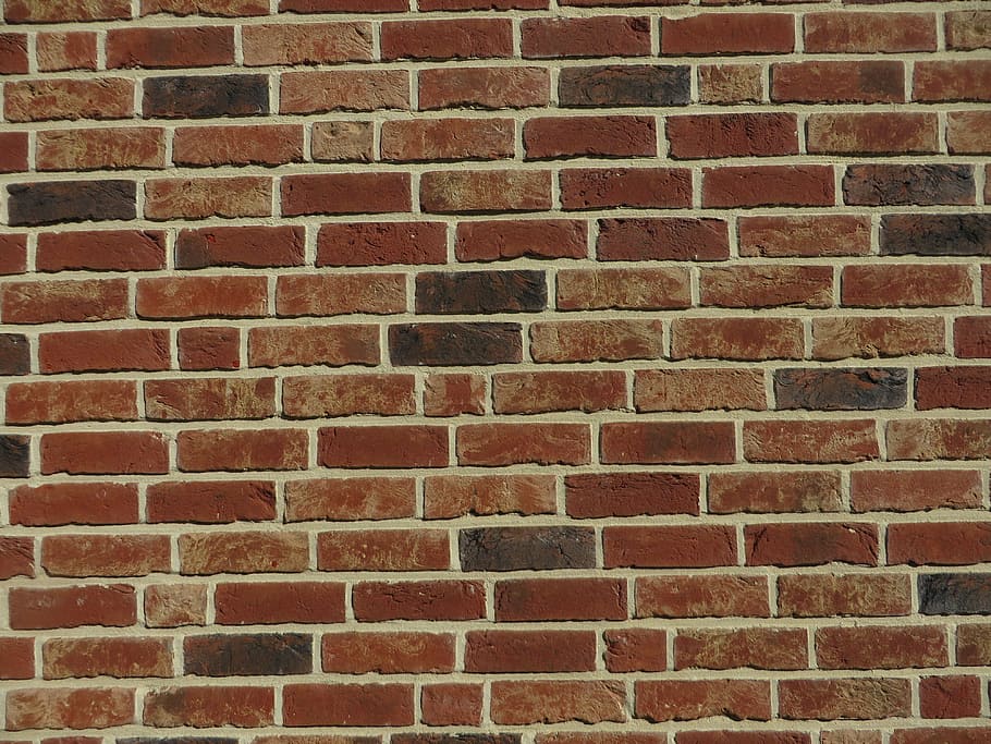 wall, house facade, clinker, stone wall, masonry, brick, hauswand HD wallpaper