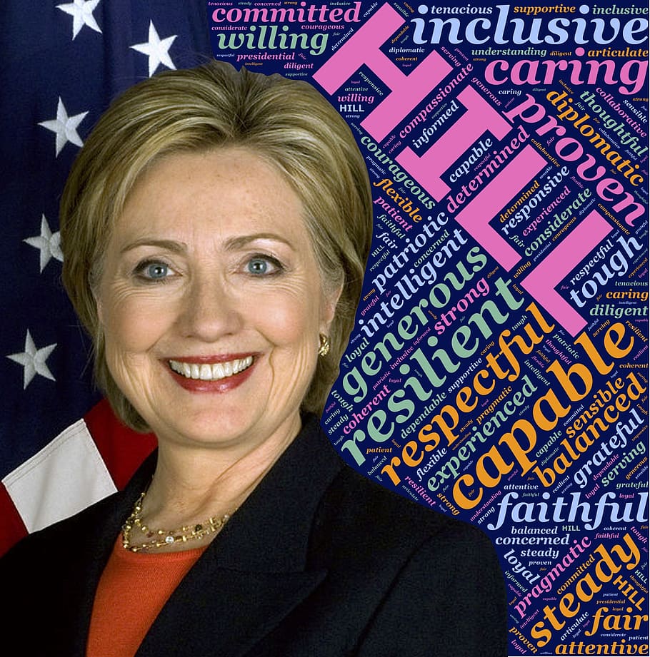 hillary, clinton, woman, leader, leadership, character, election, HD wallpaper