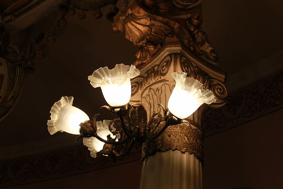 light, lamp, bulb, illuminated, shine, illumination, darkness HD wallpaper