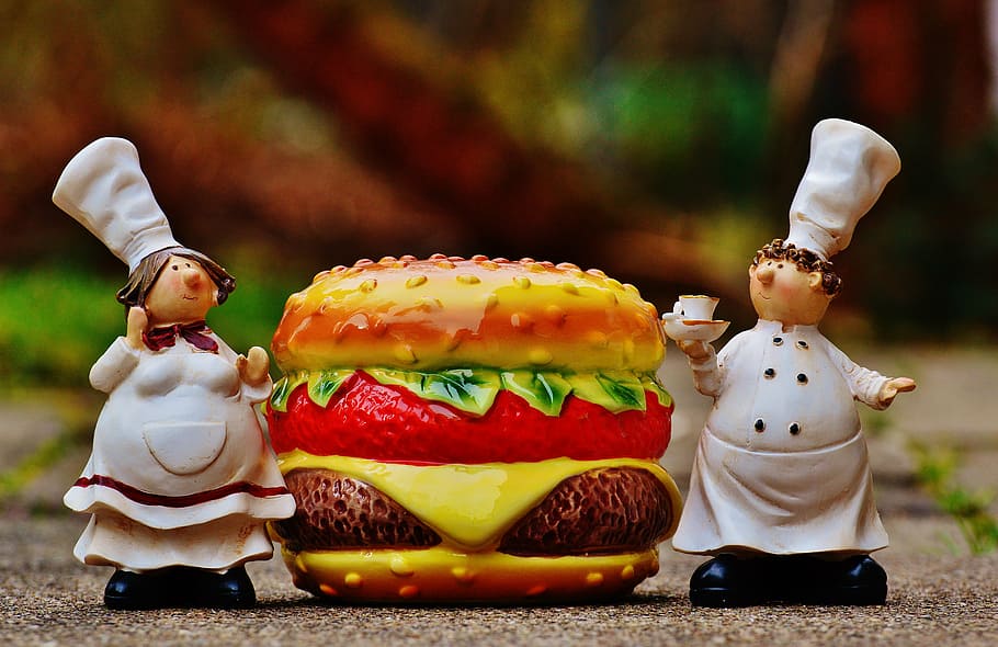 hamburger, cheeseburger, cooking, funny, food, preparation HD wallpaper